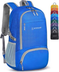 Zomake packable backpack