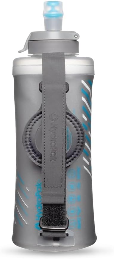 HydraPak SkyFlask Speed IT – Collapsible Insulated Handheld Running Water Bottle (500 ML)