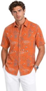 bohio nautical print shirt